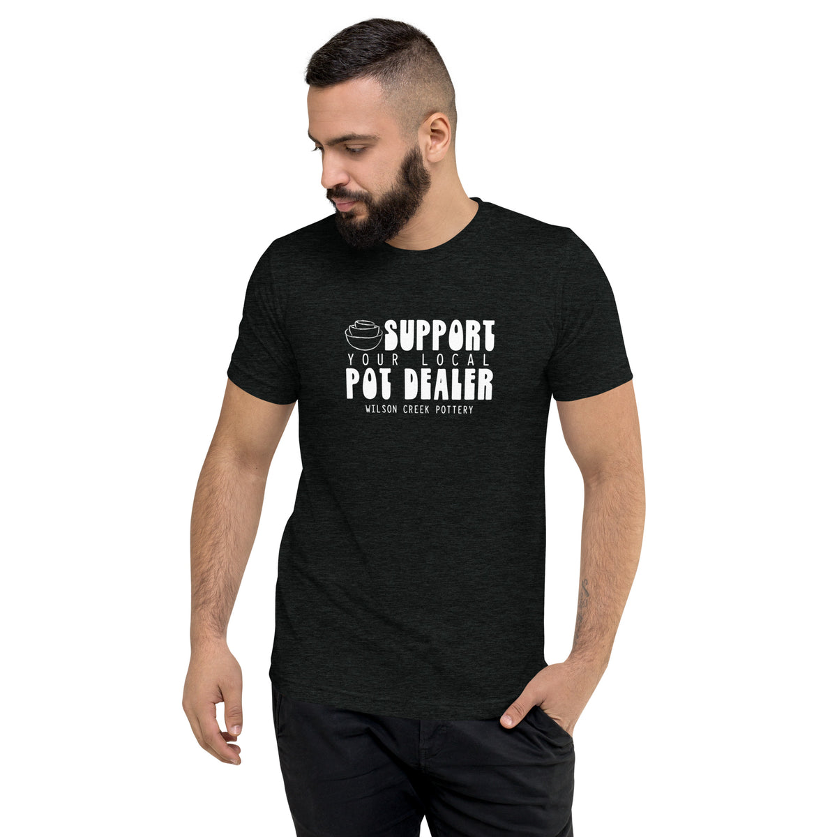 Support Your Local Pot Dealer Pottery Vintage Style T-Shirt Support Your Local Pot Dealer Pottery Vintage Style T-Shirt