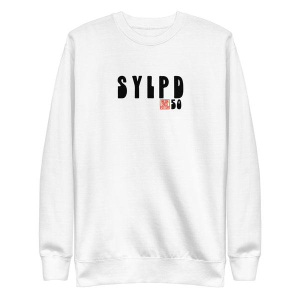 50th Anniversary SYLPD White Sweatshirt